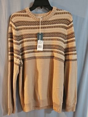 tentree Men's Kepler Sweater: BIRCHWOOD: NEW WITH TAGS: SIZE L